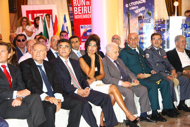 Launching of the Blom Beirut Marathon 2012